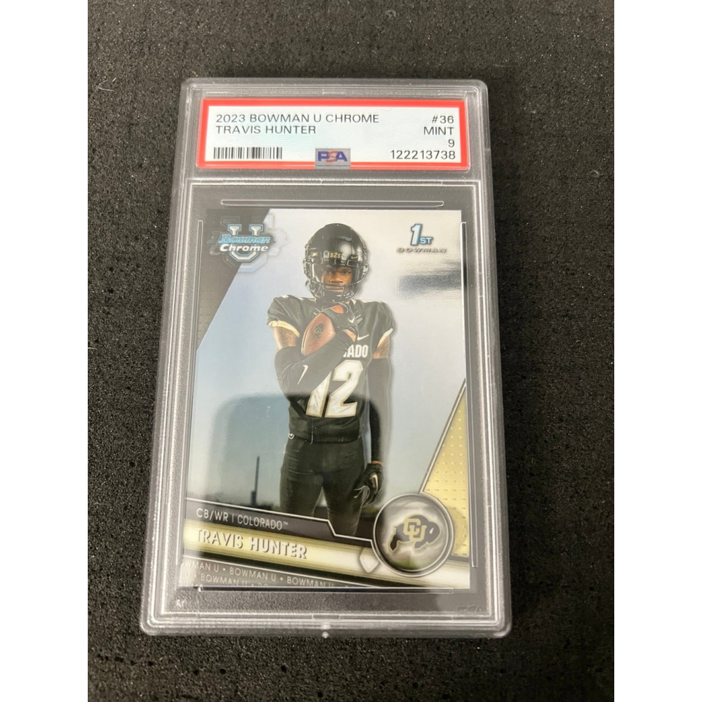 2023 BOWMAN UNIVERSITY CHROME #36 - TRAVIS HUNTER